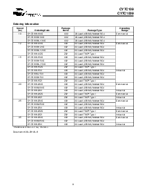 浏览型号CY7C109的Datasheet PDF文件第9页