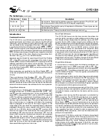 浏览型号CY7C1334的Datasheet PDF文件第4页