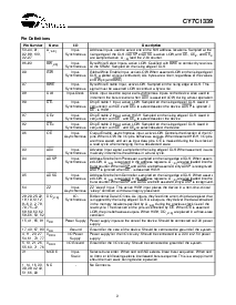 浏览型号CY7C1339的Datasheet PDF文件第3页