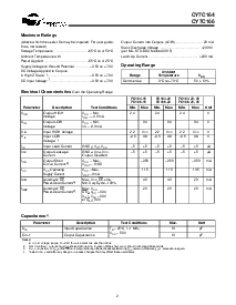 浏览型号CY7C166的Datasheet PDF文件第2页
