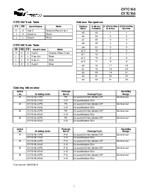 浏览型号CY7C166的Datasheet PDF文件第7页