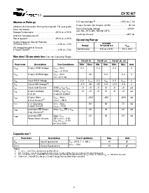 浏览型号CY7C187的Datasheet PDF文件第2页