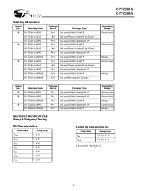 浏览型号CY7C281A的Datasheet PDF文件第6页