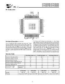 浏览型号CY7C4265V的Datasheet PDF文件第2页