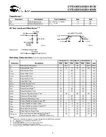浏览型号CY7C4245V的Datasheet PDF文件第5页