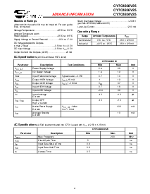 浏览型号CY7C4804V25的Datasheet PDF文件第4页