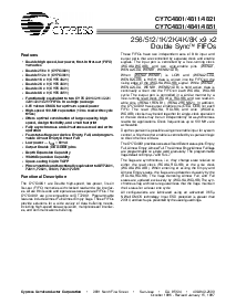 浏览型号CY7C4801的Datasheet PDF文件第1页