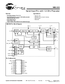 浏览型号WB1215的Datasheet PDF文件第1页