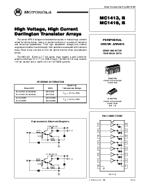 浏览型号MC1413B的Datasheet PDF文件第1页