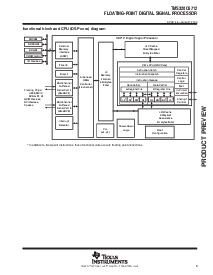 浏览型号TMS320C6712的Datasheet PDF文件第5页