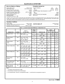 浏览型号ACTS374MS的Datasheet PDF文件第2页