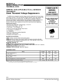 浏览型号1SMC5.0AT3的Datasheet PDF文件第1页