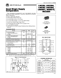 浏览型号LM339的Datasheet PDF文件第1页