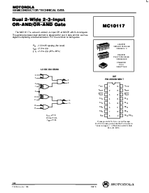 浏览型号MC10117的Datasheet PDF文件第1页