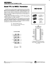 浏览型号MC10124的Datasheet PDF文件第1页
