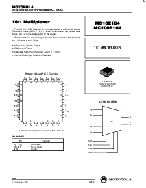 浏览型号MC10E164的Datasheet PDF文件第1页