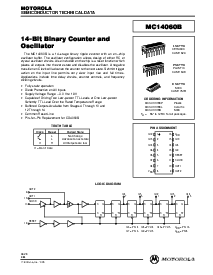 浏览型号MC14060B的Datasheet PDF文件第1页