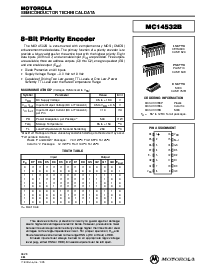 浏览型号MC14532B的Datasheet PDF文件第1页