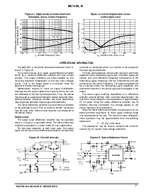 浏览型号MC1496/D的Datasheet PDF文件第7页
