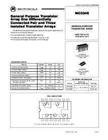 浏览型号MC3346的Datasheet PDF文件第1页