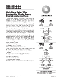浏览型号MC34074的Datasheet PDF文件第1页