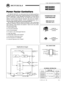 浏览型号MC343261的Datasheet PDF文件第1页