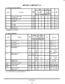 浏览型号MC74ACT112的Datasheet PDF文件第4页