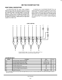 浏览型号MC74ACT158的Datasheet PDF文件第2页