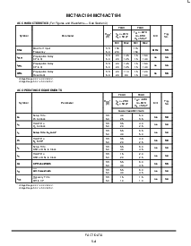 浏览型号MC74ACT194的Datasheet PDF文件第4页