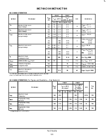 浏览型号MC74ACT194的Datasheet PDF文件第5页