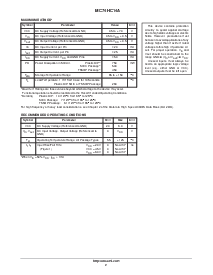 浏览型号MC74HC14A的Datasheet PDF文件第2页