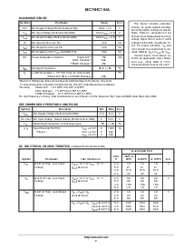 浏览型号MC74HC164A的Datasheet PDF文件第2页