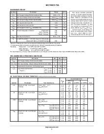 浏览型号MC74HC273A的Datasheet PDF文件第2页