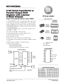 浏览型号MC74HC595A的Datasheet PDF文件第1页