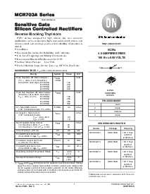 浏览型号MCR703AT4的Datasheet PDF文件第1页