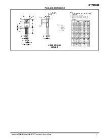 浏览型号MTP6N60E/D的Datasheet PDF文件第7页