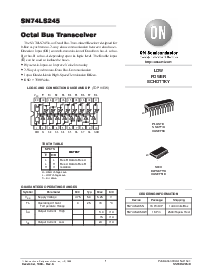 浏览型号SN74LS245N的Datasheet PDF文件第1页