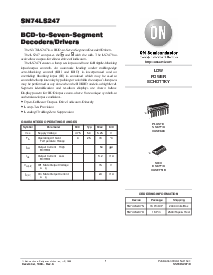 浏览型号SN74LS247N的Datasheet PDF文件第1页