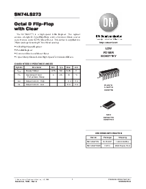 浏览型号SN74LS273N的Datasheet PDF文件第1页