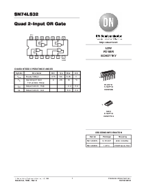 浏览型号SN74LS32D的Datasheet PDF文件第1页