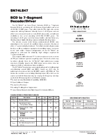 浏览型号SN74LS47N的Datasheet PDF文件第1页