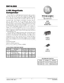 浏览型号SN74LS85N的Datasheet PDF文件第1页