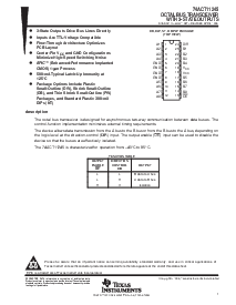 浏览型号74ACT11245的Datasheet PDF文件第1页