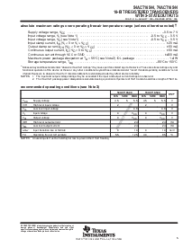 浏览型号54ACT16544的Datasheet PDF文件第5页