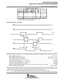 浏览型号54ACT16833的Datasheet PDF文件第5页