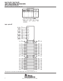 浏览型号54ACT16475的Datasheet PDF文件第2页