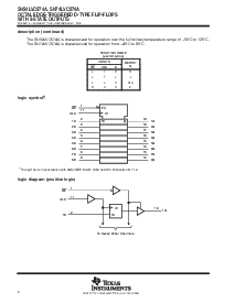 浏览型号SN74LVC574A的Datasheet PDF文件第2页