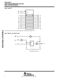 浏览型号SN74LVC821的Datasheet PDF文件第2页