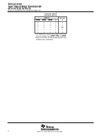 浏览型号SN74LVC16543的Datasheet PDF文件第2页