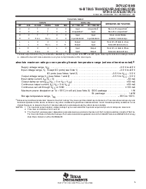 浏览型号SN74LVC16646的Datasheet PDF文件第5页